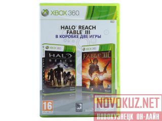     xbox 360 Halo reach+fable 3()+dlc fable 