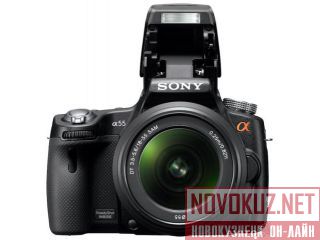    Sony Alpha SLT-A55 Kit 18-55+  Sony HVL-F43AM 