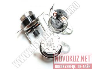   - KSD-301, 150C, 250V, 10A. 