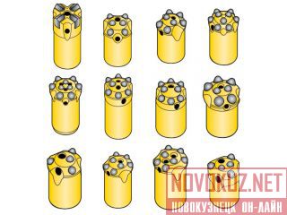   (Drill bits)  Atlas Copco/Epiroc, Sandvik, Mitsubishi . , . 