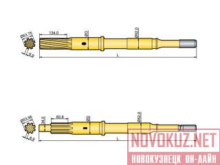   Atlas Copco COP 1240EX, COP 1338EX   / Shank adapter  :           . , . 